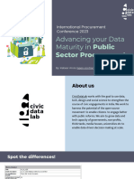 Advancing Data in Public Procurement (ISM - 22nd September 2023)