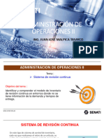 Sesion 2 - ADMINISTRACION DE OPERACIONES II