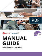 Manual Guide Peserta Persona - PT Lotte Chemical