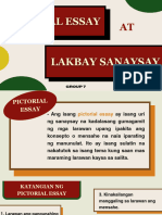 Group 7 Pictorial & Lakbay Sanaysay Report !!