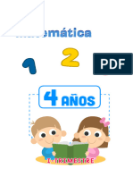 Matemática 4 Añitos