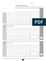 Grade 6 Maths Homework Week 8