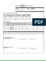 Anexo #13 Formato de Reporte de Control de Cloro Residual