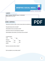 Formulário de Mídias Sociais Papel Timbrado para Impressão Branco e Azul