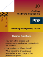 Kotler - MM - 13e - Basic - 11 - Crafting The Brand Positioning