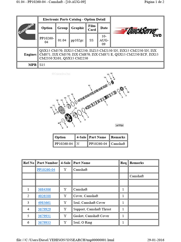 Camshaft PDF Vehicle Technology Vehicle Parts