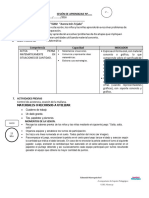 Sesión de Aprendizaje Nº : ./ ../2016 2. Docente: . 3. Institución Educativa: #55002 "Aurora Inés Tejada"