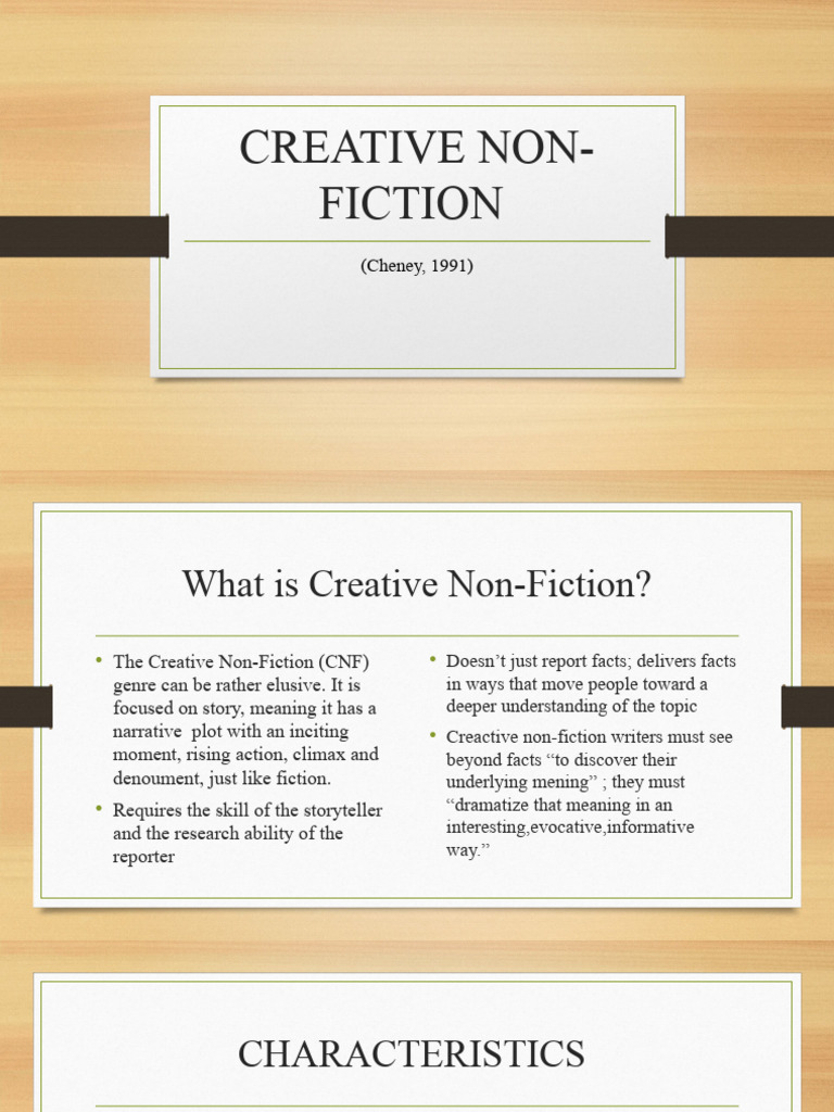 Creative Non Fiction Pdf