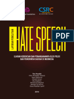 Laporan Penelitian Hate Speech Ujaran Ke