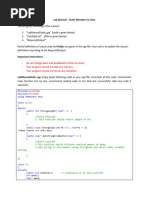 15.2 - Lab Manual - Static Members in Class