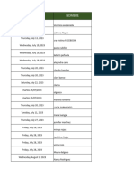 Reporte Semanal Pagos