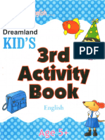 Dreamland Kid's 3rd Activity Book English