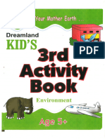 Dreamland Kid's 3rd Activity Book Enviroment