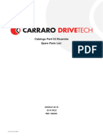 CARRARO - Despiece eje delantero 180A