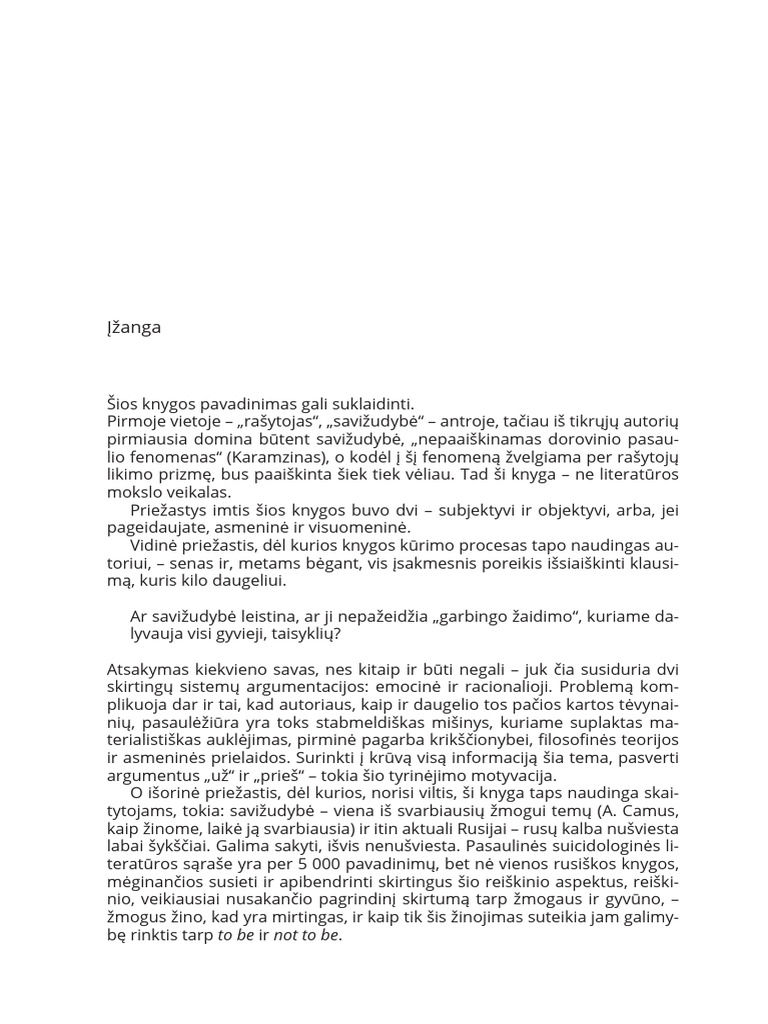 Rasytojas Ir Savizudybe 7-27 | PDF
