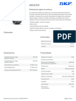 SKF 6012 - C3 Specification