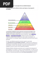 Pirámide de Maslow