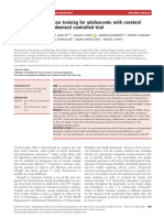 Develop Med Child Neuro - 2020 - Ryan - Progressive Resistance Training For Adolescents With Cerebral Palsy The STAR