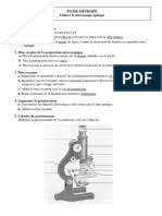 Comment Utiliser Le Microscope