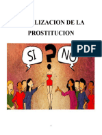 Legalización de La Prostitución