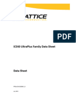 Fpga Ds 02008 2 2 Ice40 Ultraplus Family Data Sheet