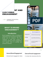 Brand Engagement & Customer Engagement 