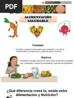 Alimentación Saludable - Cap