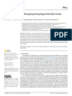 Exploring Tools For Designing Dysphagia-Friendly F