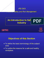 Introduction To Safety Management