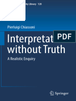 Chiassoni 2019 - Interpretation Without Truth - A Realistic Enquiry