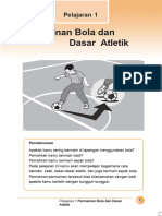 Pelajaran 1 Permainan Bola Dan Dasar Atletik