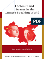 Coll Carl Schmitt and Leo Strauss in The Chinese Speaking World