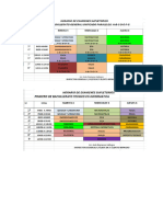 Horario Supletorios