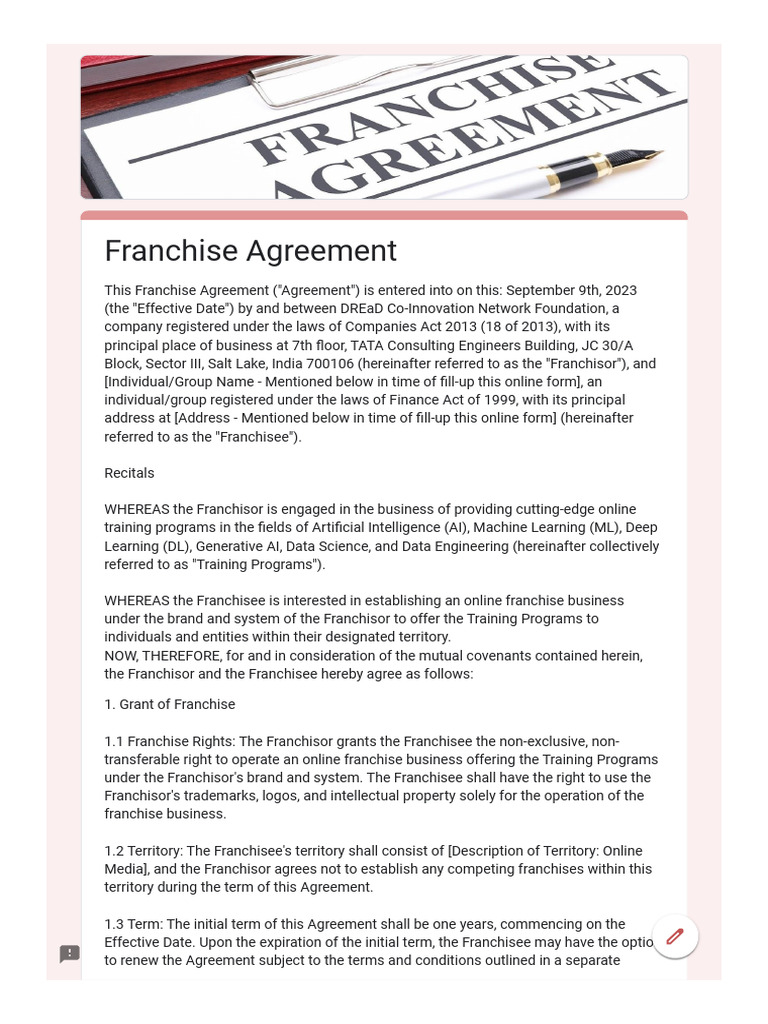 AI Training Franchise Guide | PDF