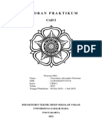 Laporan Praktikum CAD1