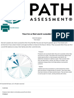 PATH Assessment® (Servant Leader) Result - GoodJob