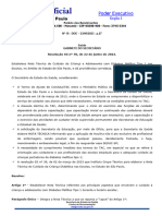 Nota Técnica DM1 e Escola SP