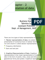 Chapter 2 - Representation of Data