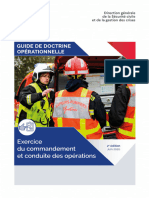 GDO - Exercice Du Commandement Et Conduite Des Opérations