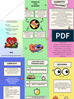 Triptico Estilos de Vida Saludable