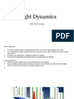 Flight Dynamics - Notes