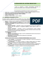 BIOLOGÍA 2ºBACH APUNTES TEMA 15 - Alteraciones Del Sistema Inmunitario