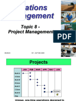Topic 8 Project Management