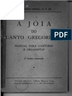 A Joia Do Canto Gregoriano, 1950