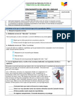 Prueba de Diagnostico para Evaluar Dificultad de Aprendizaje