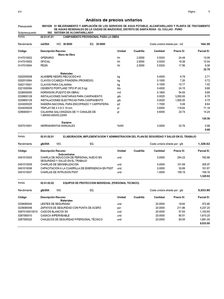 02 01 A C U Sistema De Alcantarillado PDF