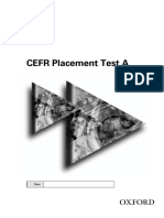 Placement Test A