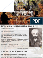 Shaheed Bhai Beant Singh Ji