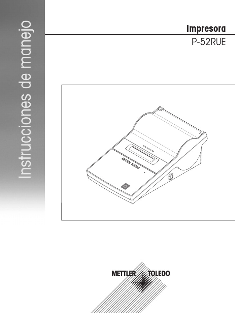 OI - P-52RUE Printer - ES | PDF | Tecnología