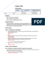 Tarea 1.3.6 - Packet Tracer - Configurar SSH